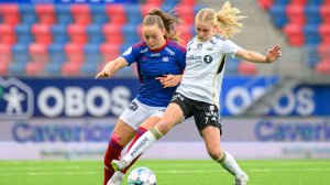 Rosenborg og Vålerenga møtes i cupfinalen. Her fra lagenes møte i serien tidligere i år. | Foto: Morten Mitchell Larød / Sportfoto (fra fotball.no)