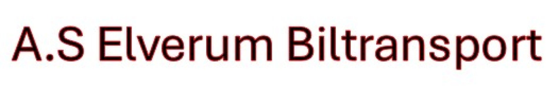 A.S Elverum Biltransport