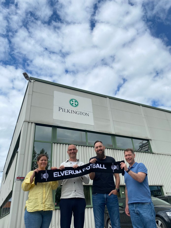 Pilkington Norge AS er vår nye samarbeidspartner